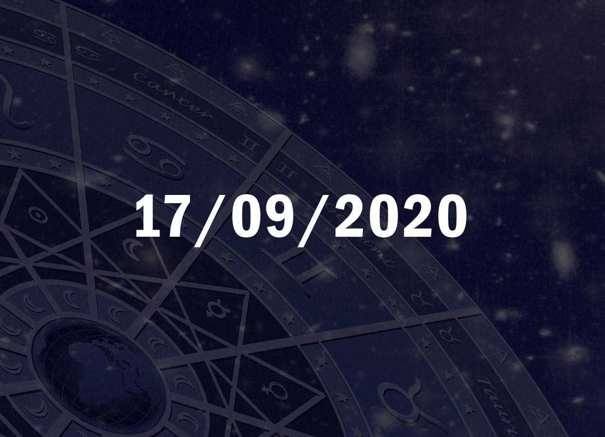 Horóscopo de Hoje, 17 de Setembro de 2020