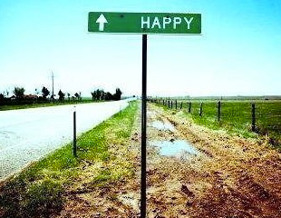 Só há um caminho para a felicidade