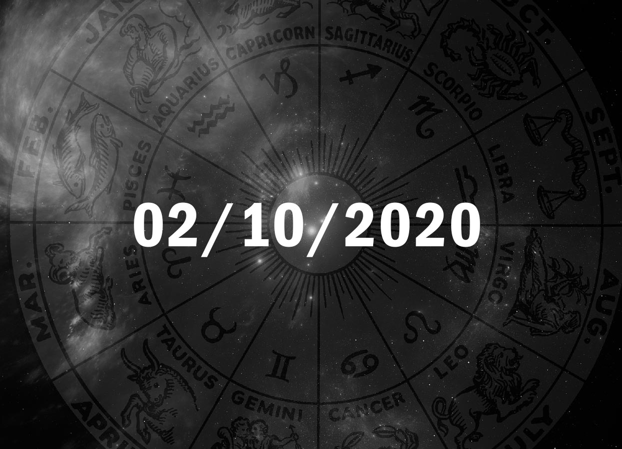 Horóscopo de Hoje, 02 de Outubro de 2020