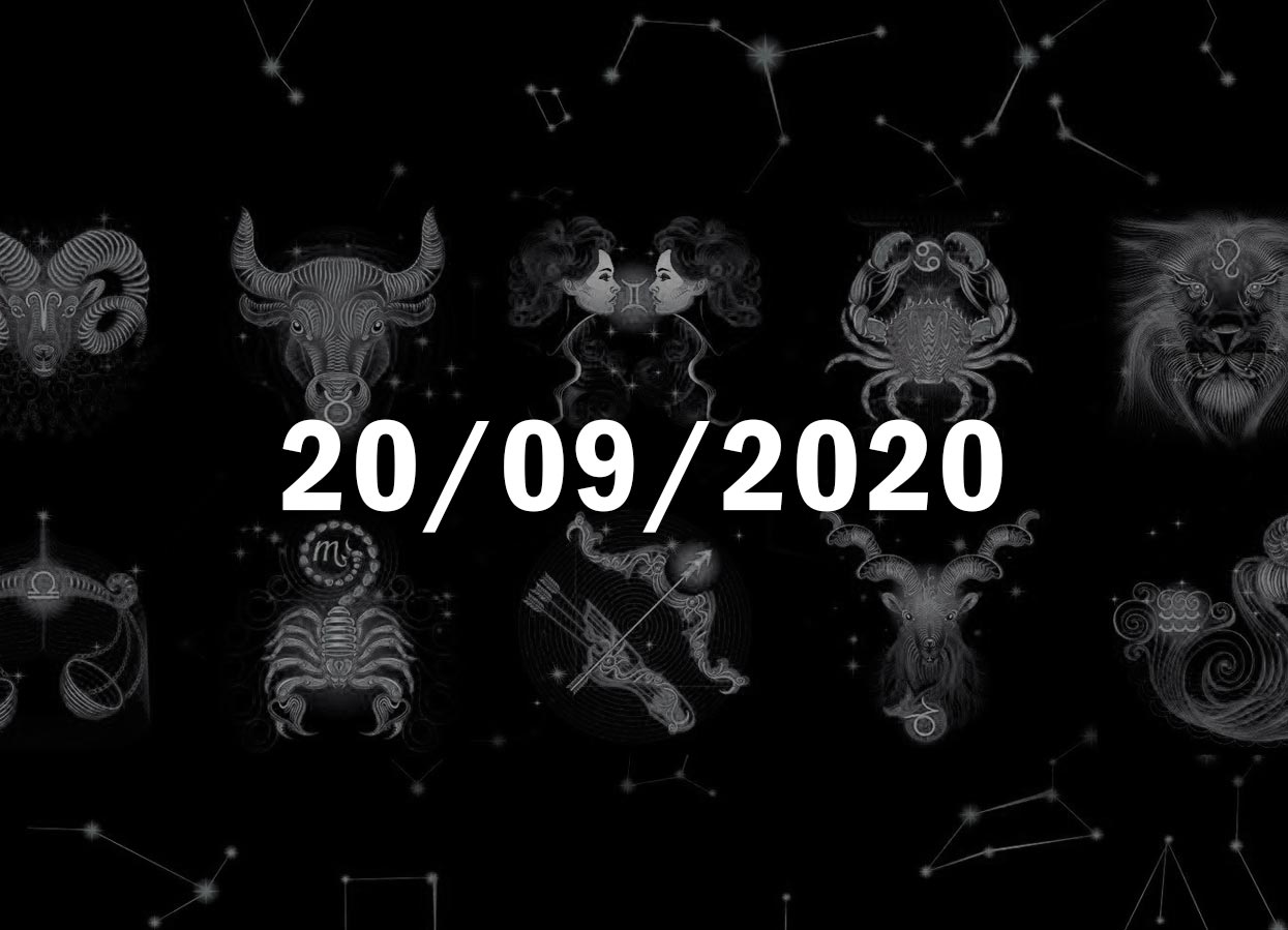 Horóscopo de Hoje, 20 de Setembro de 2020