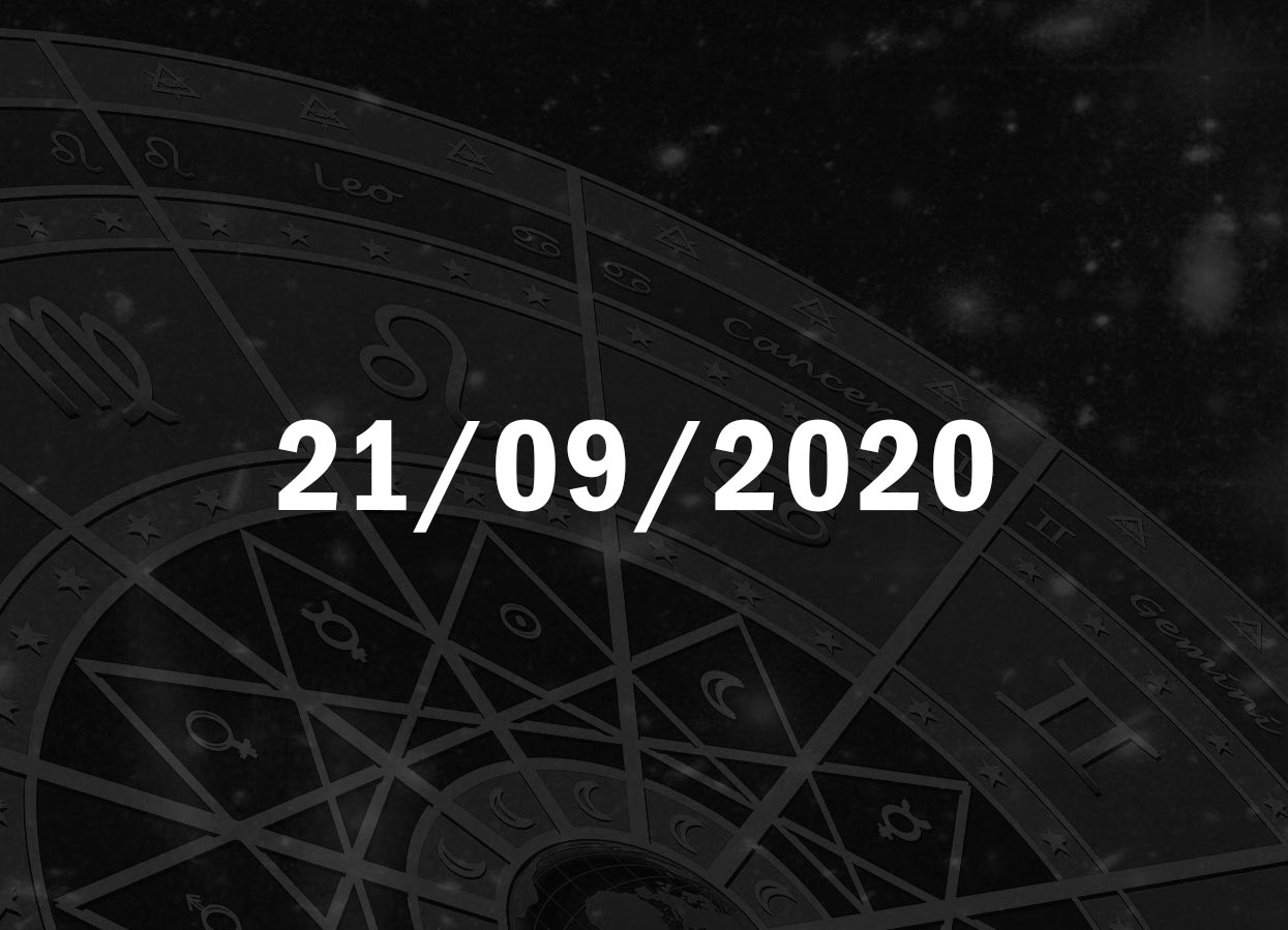 Horóscopo de Hoje, 21 de Setembro de 2020