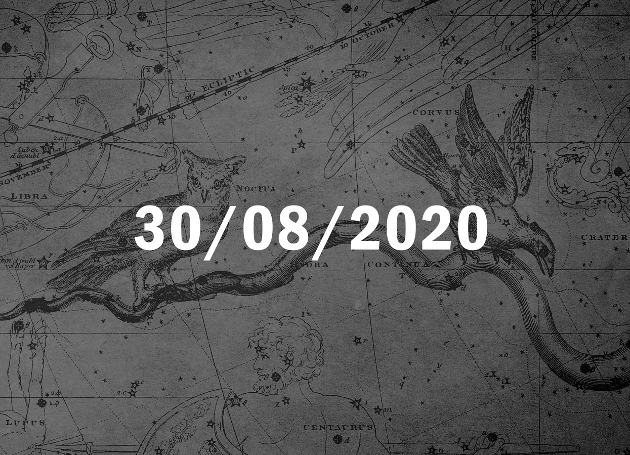 Horóscopo de Hoje, 30 de Agosto de 2020