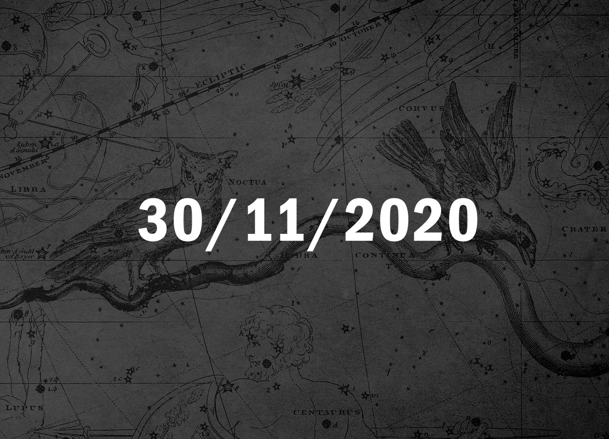Horóscopo de Hoje, 30 de Novembro de 2020